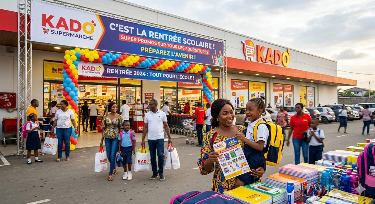 Lire la suite à propos de l’article Le Supermarché KADO : proximité, qualité et diversité au service des consommateurs.